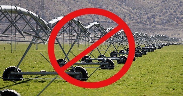 ban irrigation